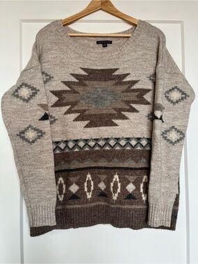 American Eagle Outfitters Southwestern Aztec Sweater Women’s Medium